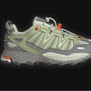 adidas Green and Gray Athletic Shoes